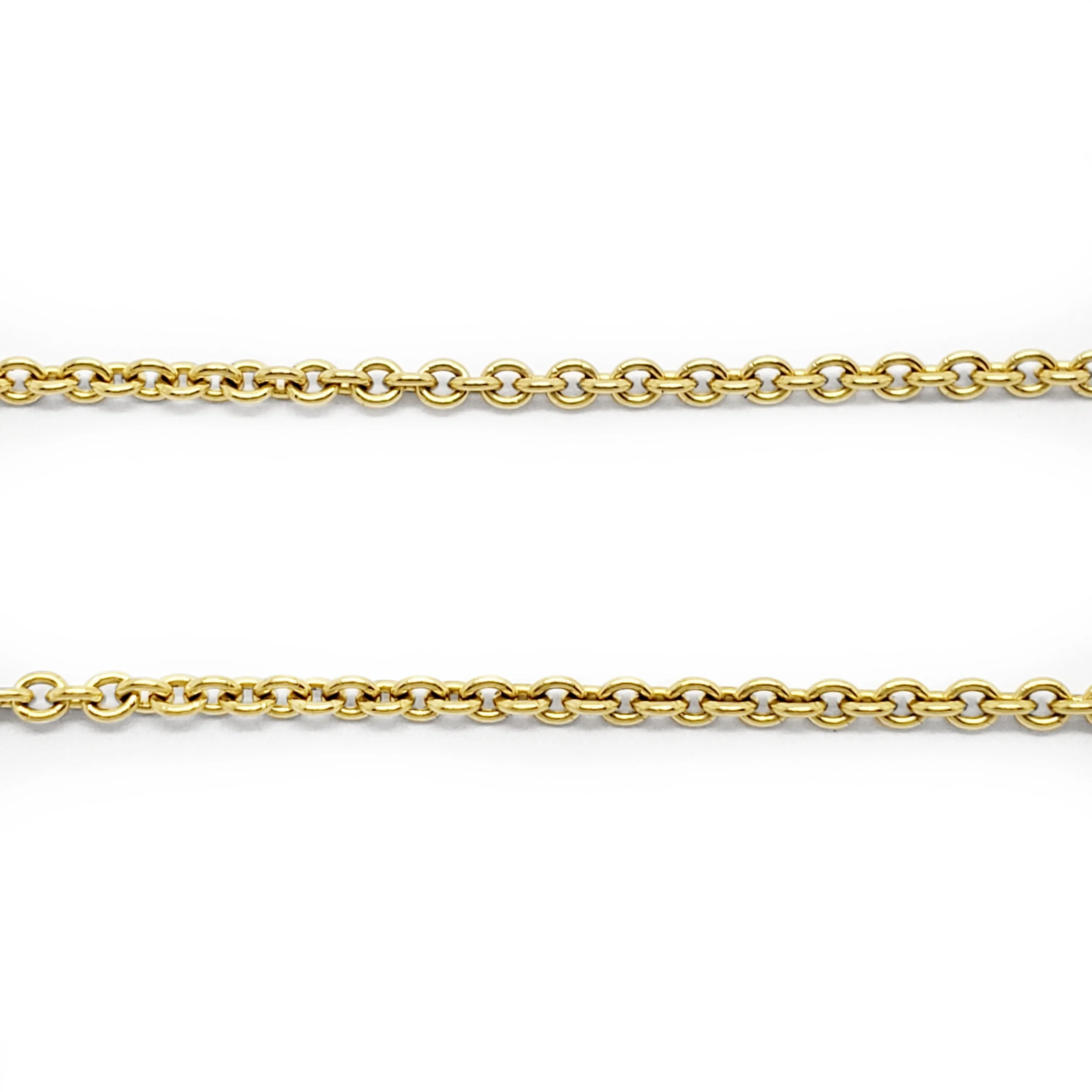 14kt Yellow Gold Cable Chain