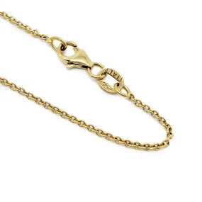 14kt Yellow Gold Cable Chain