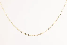 20 18k Yellow Gold Cable Link Chain Necklace (1.68g.)