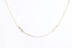 20.5 Yellow Gold Cable Station Chain (5.05g.)