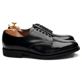 '22468B' Black Leather Derby UK 8.5 F