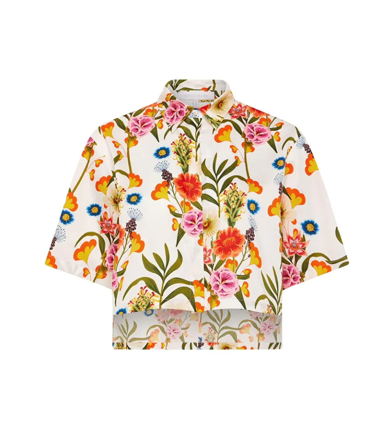 Alani Cotton Shirt in Vila Floral