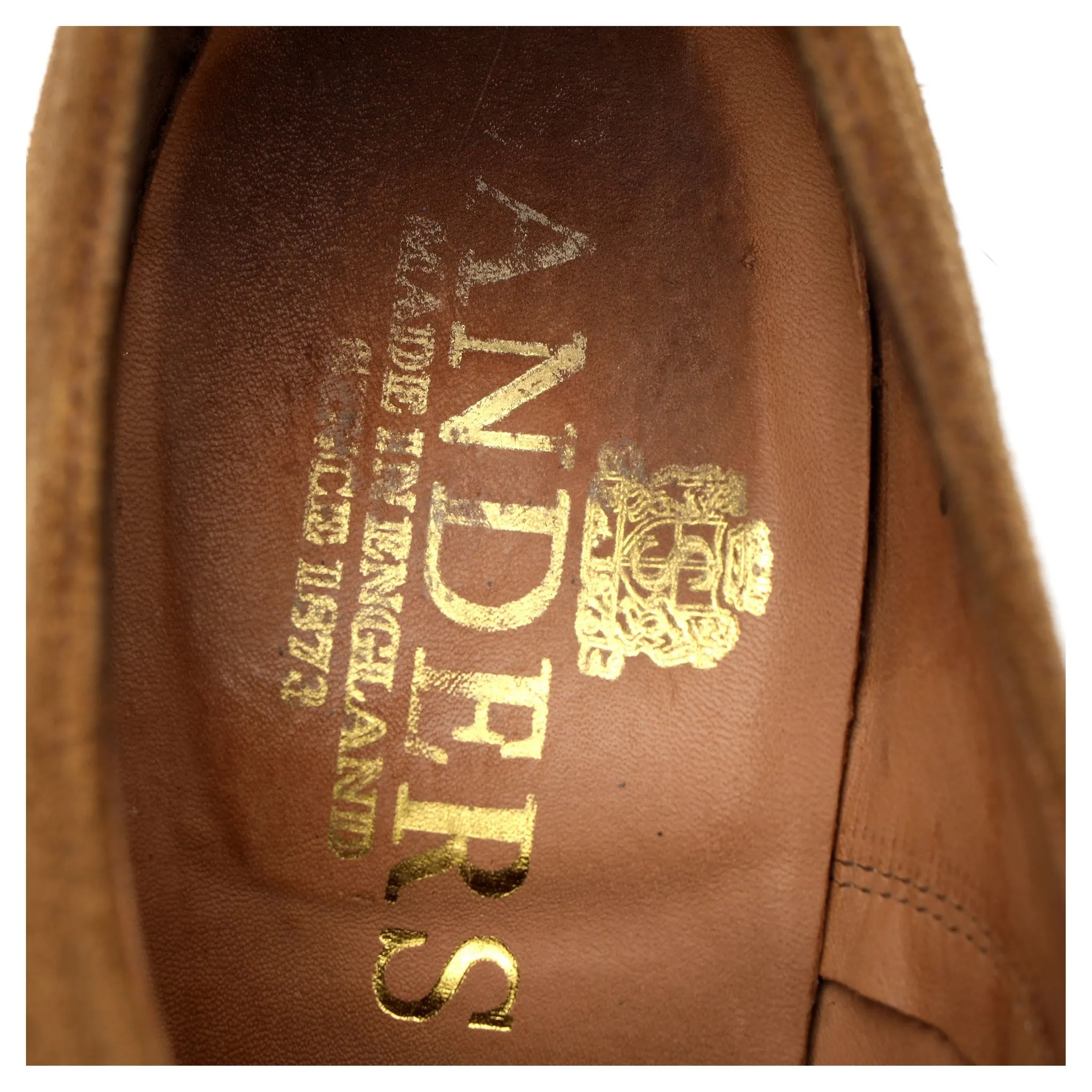 'Archie' Tan Brown Suede Derby UK 9.5