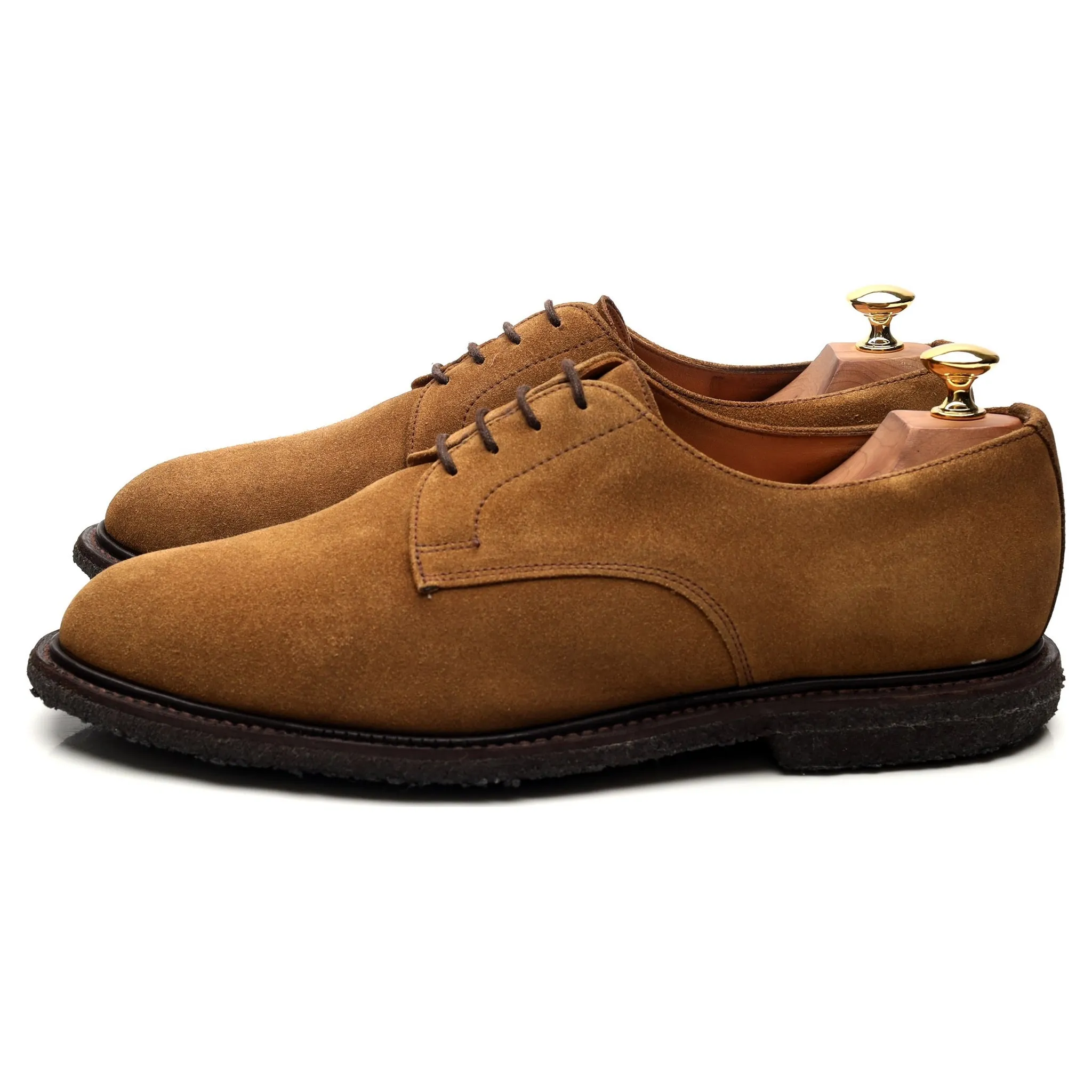 'Archie' Tan Brown Suede Derby UK 9.5