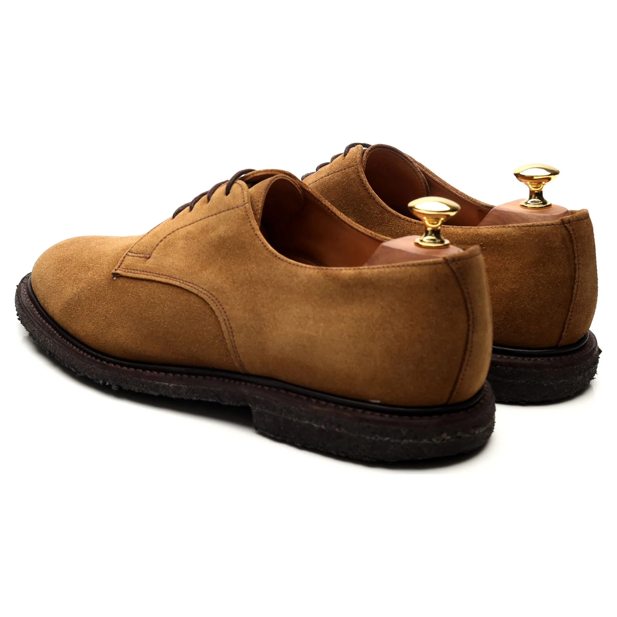 'Archie' Tan Brown Suede Derby UK 9.5