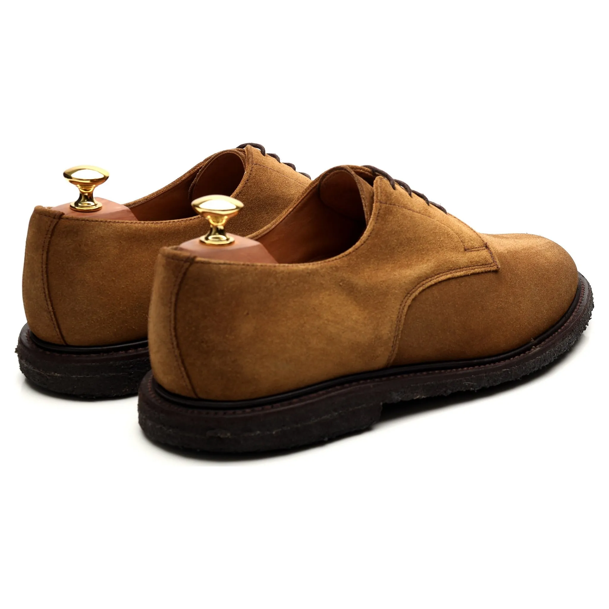 'Archie' Tan Brown Suede Derby UK 9.5