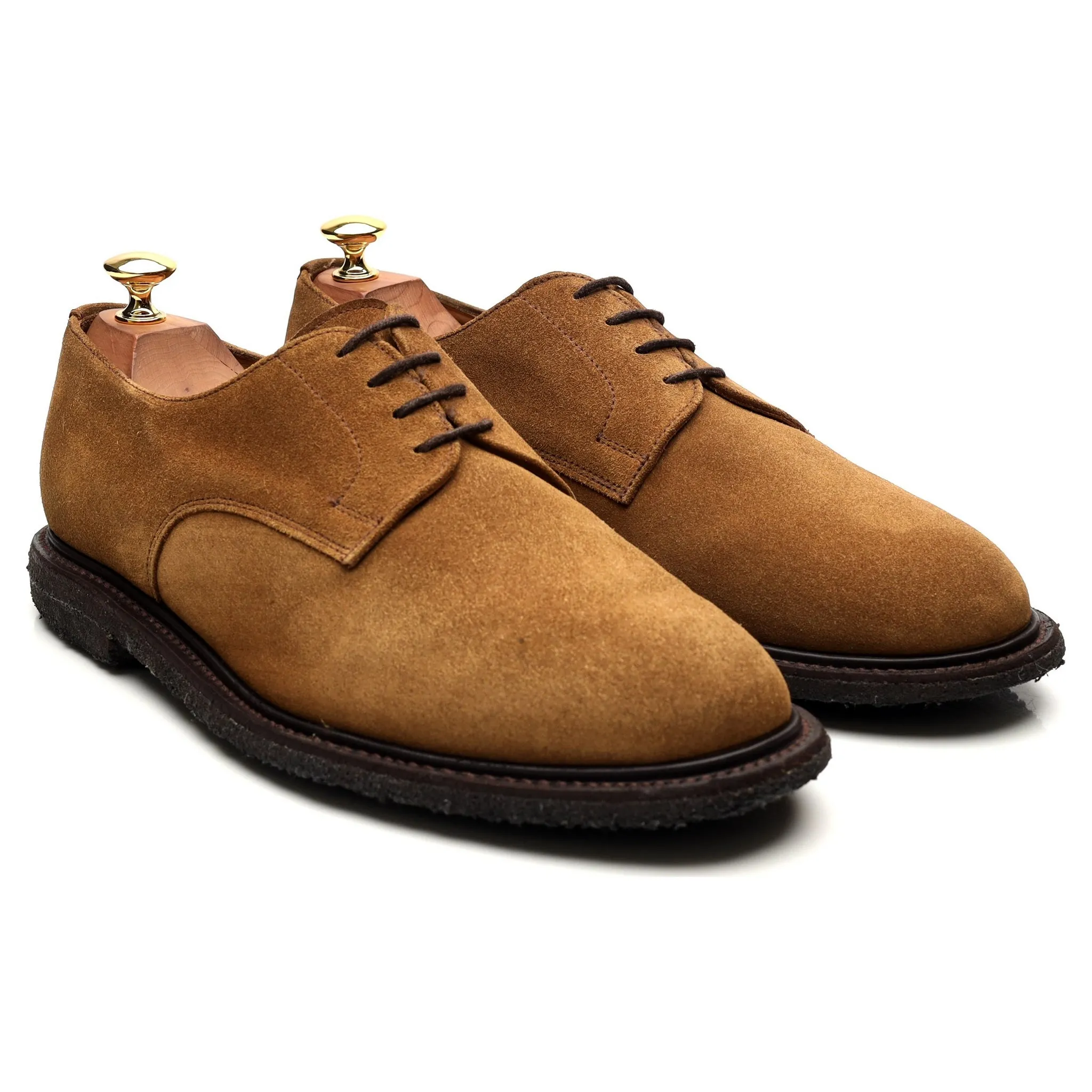 'Archie' Tan Brown Suede Derby UK 9.5