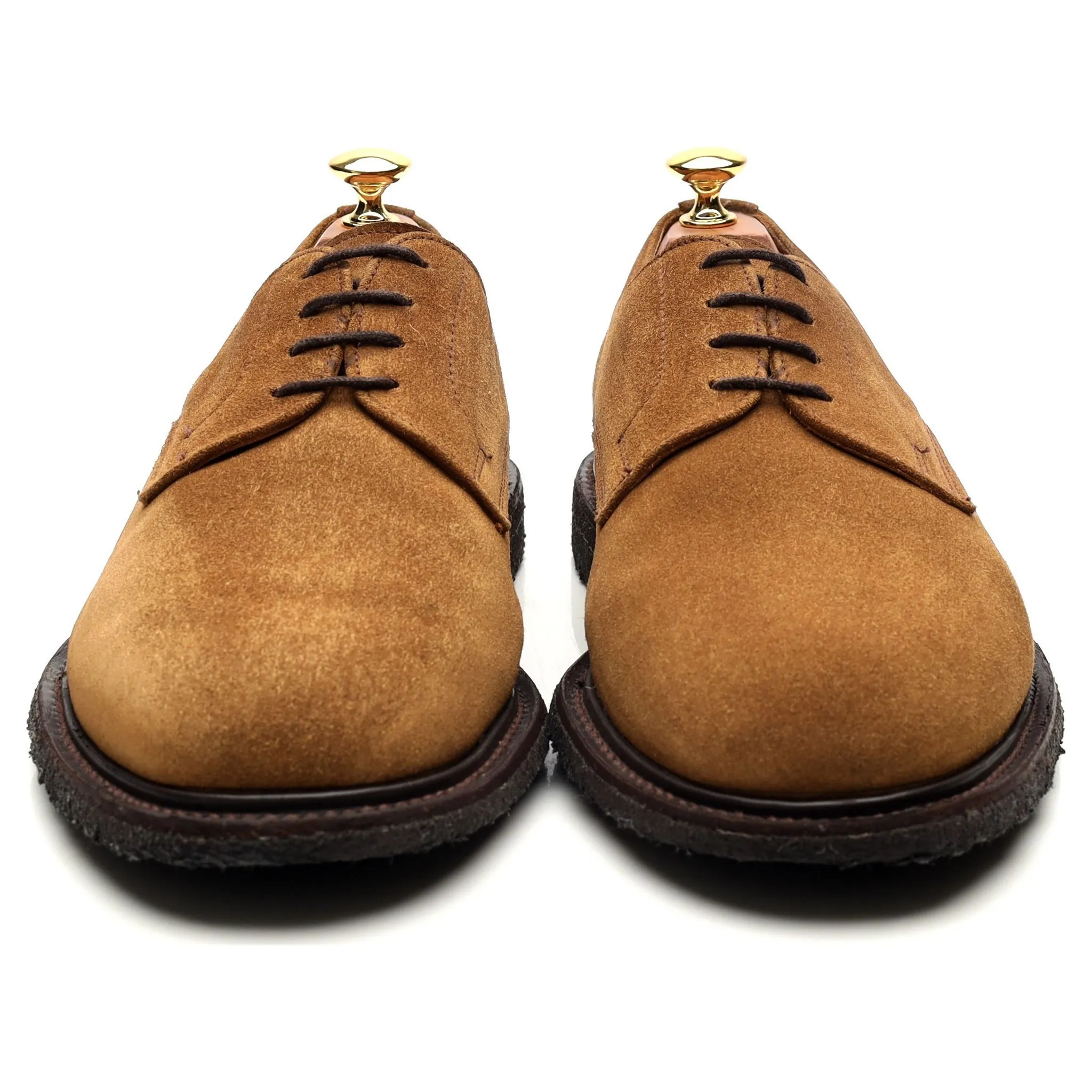 'Archie' Tan Brown Suede Derby UK 9.5