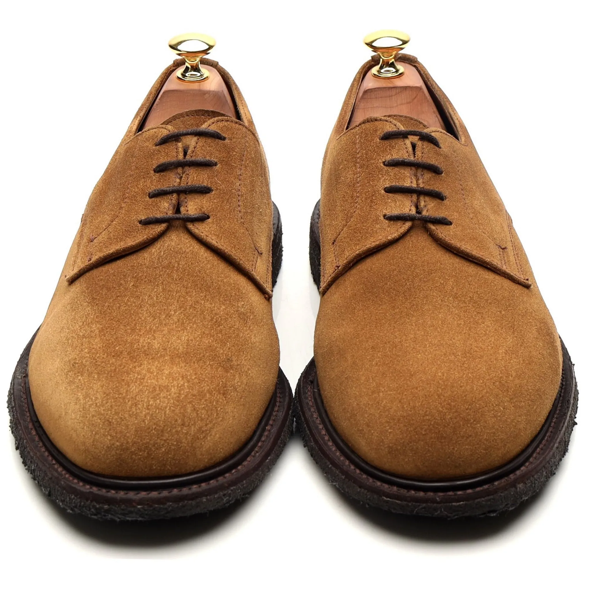 'Archie' Tan Brown Suede Derby UK 9.5