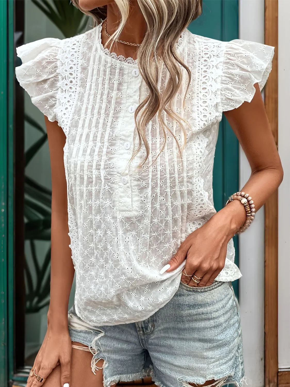 Augusta Lace Top