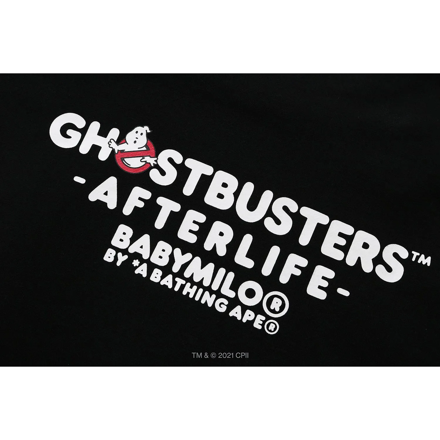 BAPE X GHOSTBUSTERS APE HEAD CREWNECK MENS