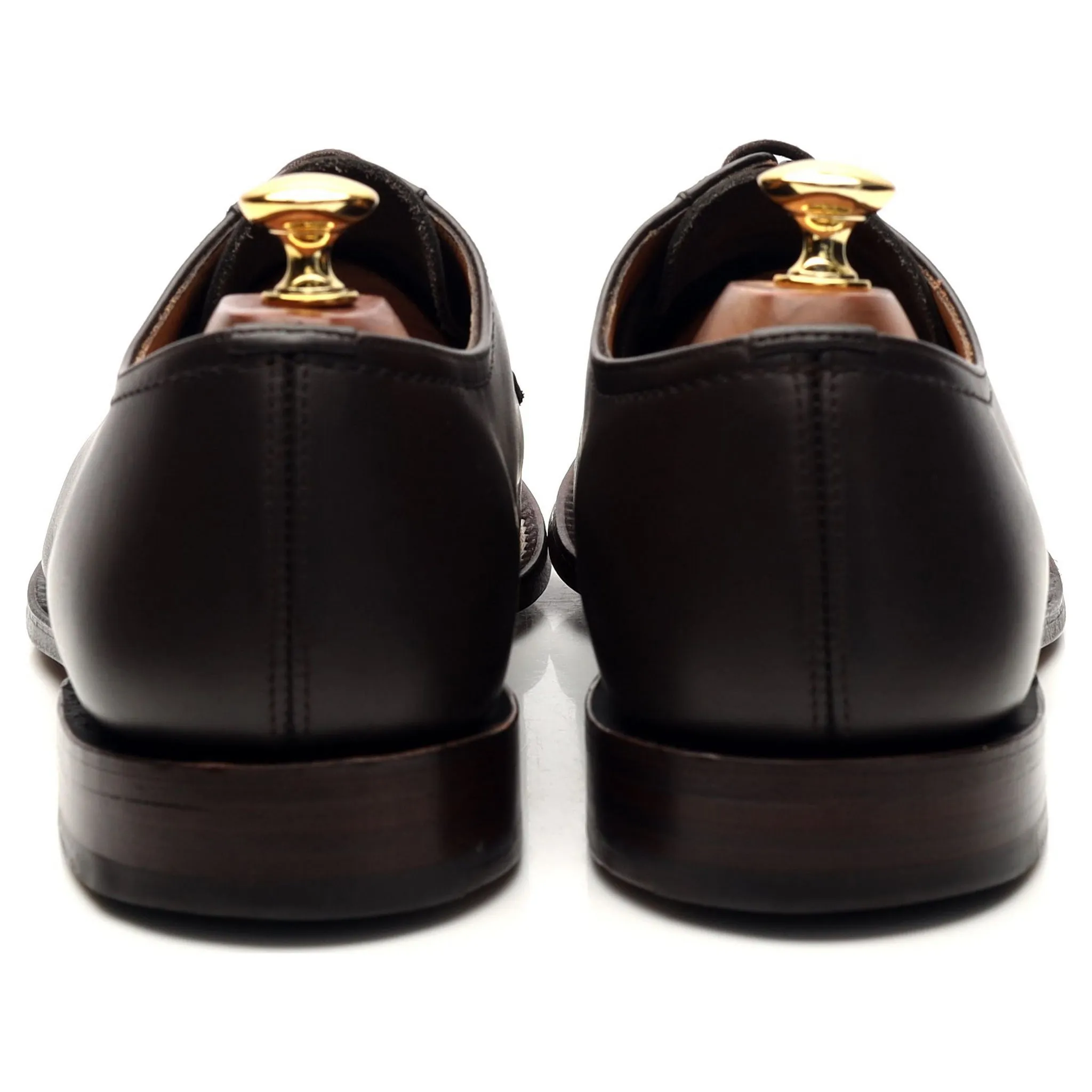 'Barkson' Dark Brown Leather Derby UK 9.5 F