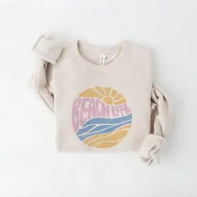 Beach Life Crewneck Sweatshirt