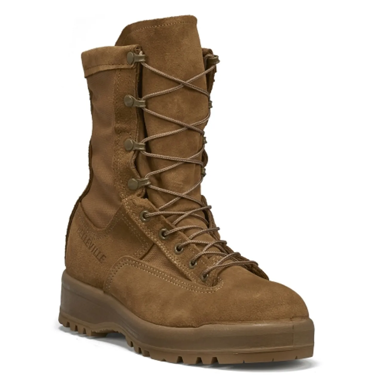 Belleville C790 ST Waterproof Steel Toe Flight & Combat Boot Coyote Brown USA Made