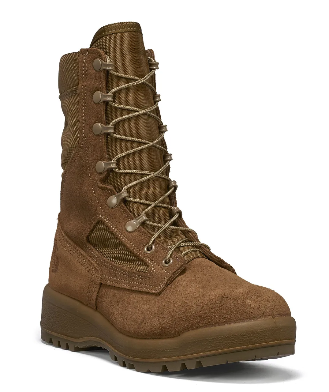 Belleville USMC Waterproof Combat Boot (EGA) Coyote Brown USA Made