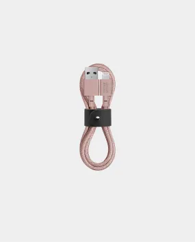 BELT CABLE 1.2M TYPE C-L / ROSE