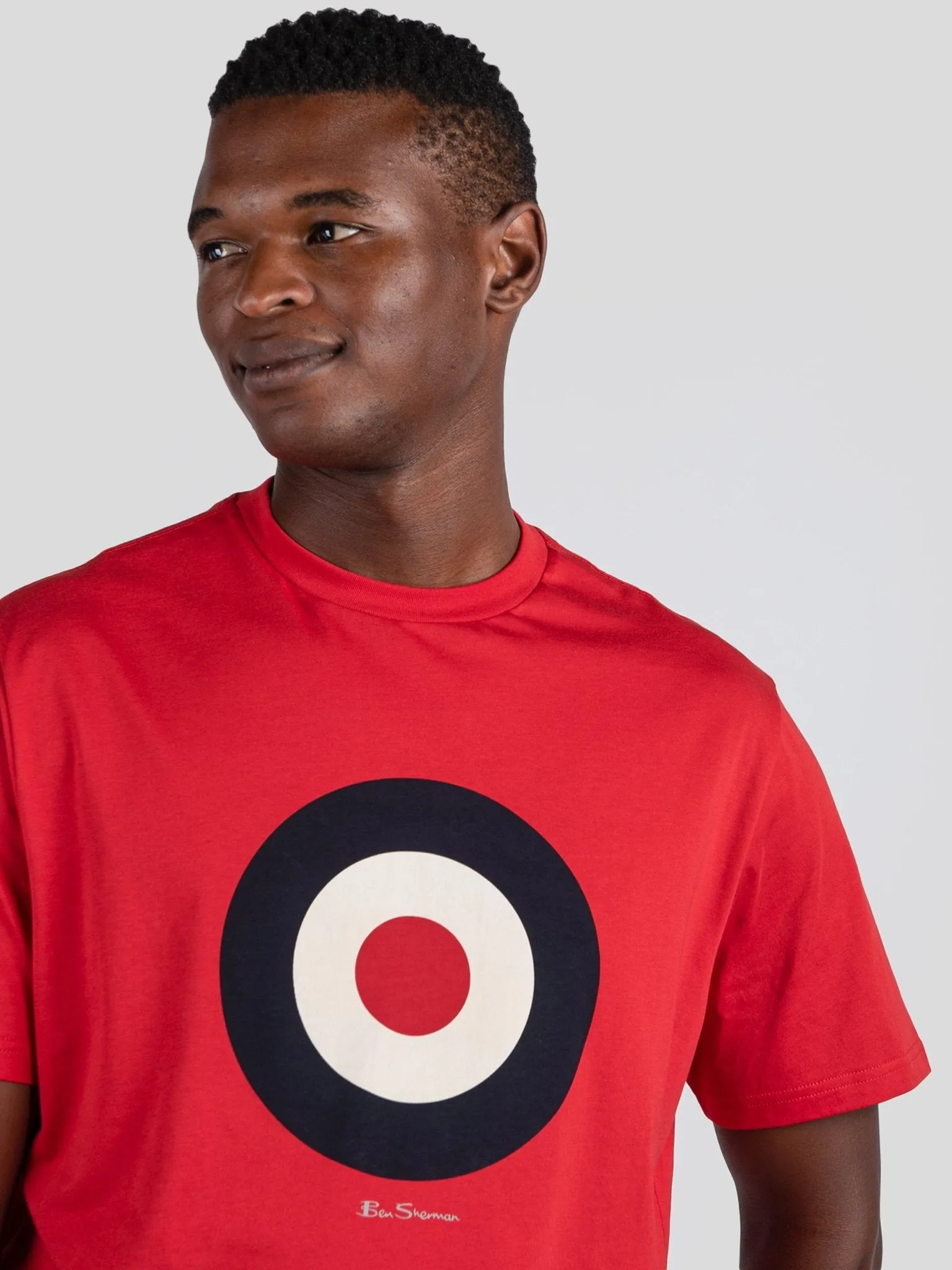 Ben Sherman W47812 Target T-Shirt Red