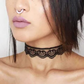 Black Lace Choker