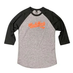 Black Sheep Athletic Logo Raglan Tee Heather Grey