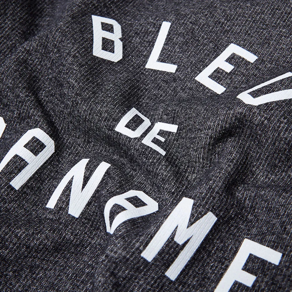 Bleu de Paname Baton Logo Raglan SweatBlack