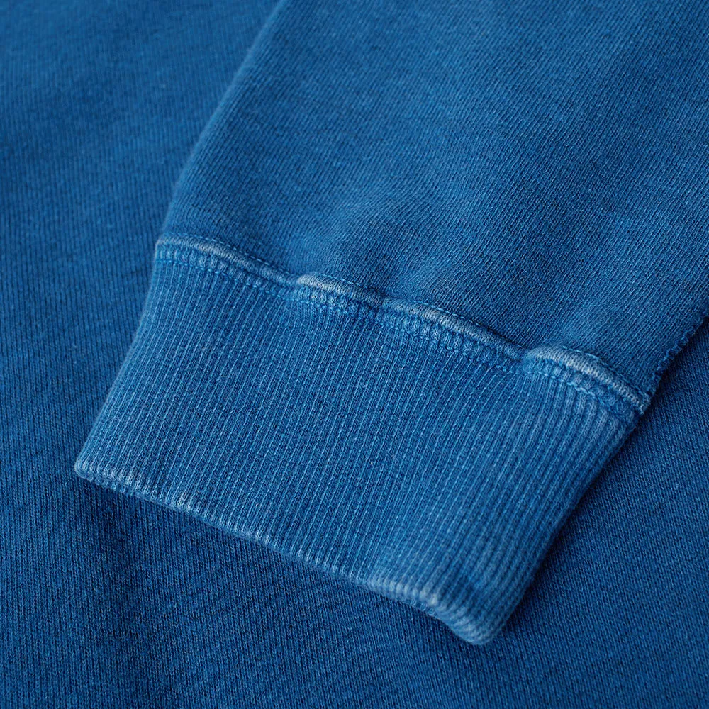 Blue Blue Japan Twisted Yarn Raglan SweatIndigo