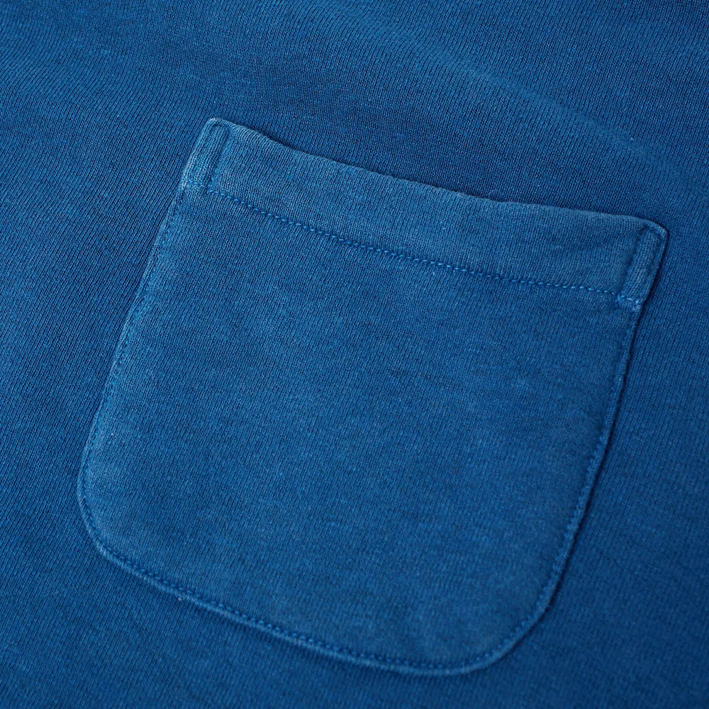 Blue Blue Japan Twisted Yarn Raglan SweatIndigo