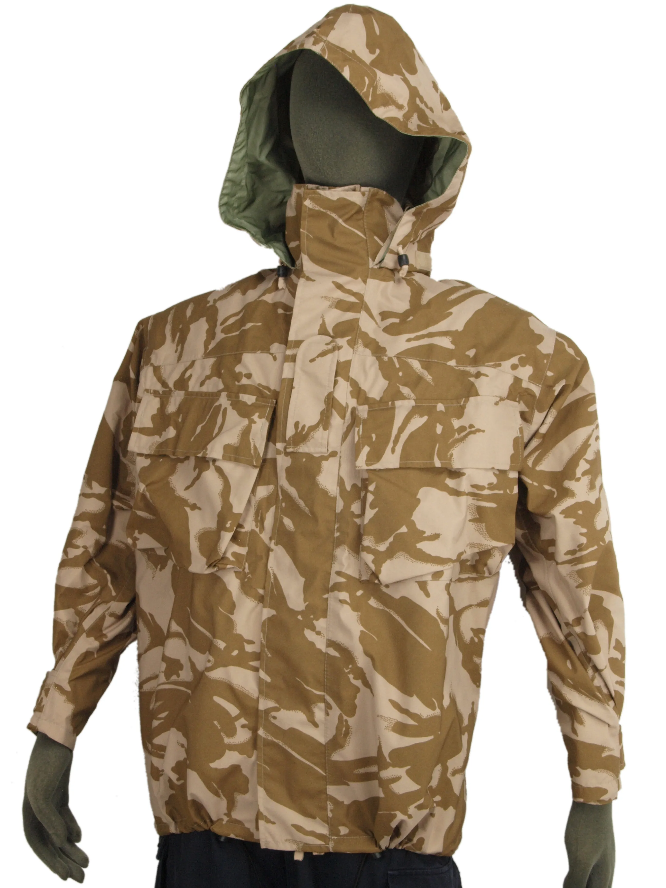 British Desert Camo Gore-Tex Jacket - DISTRESSED RANGE