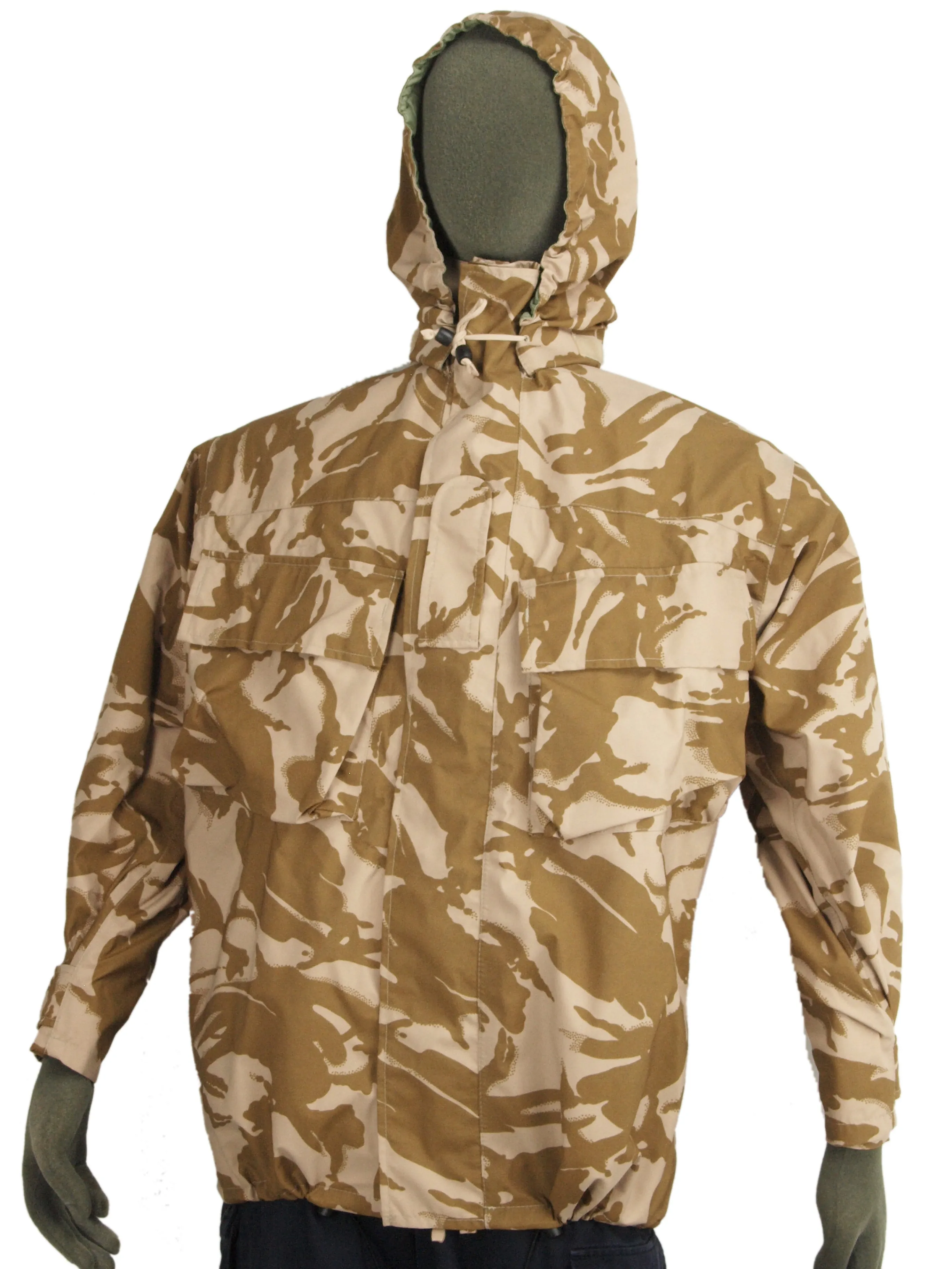 British Desert Camo Gore-Tex Jacket - DISTRESSED RANGE