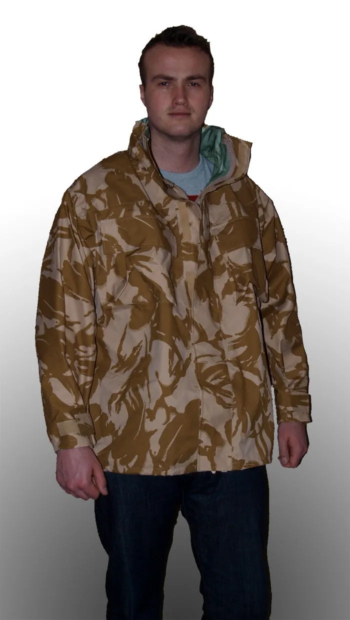 British Desert Camo Gore-Tex Jacket - DISTRESSED RANGE