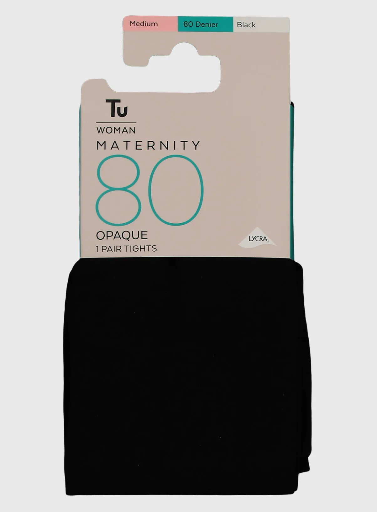 Buy MATERNITY Black Opaque 80 Denier Tights M | Tights | Tu