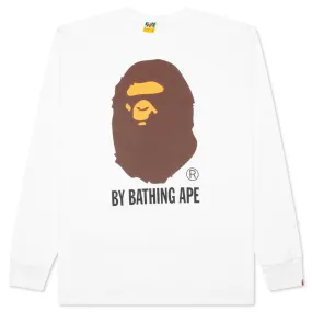 By Bathing Ape L/S Tee - White