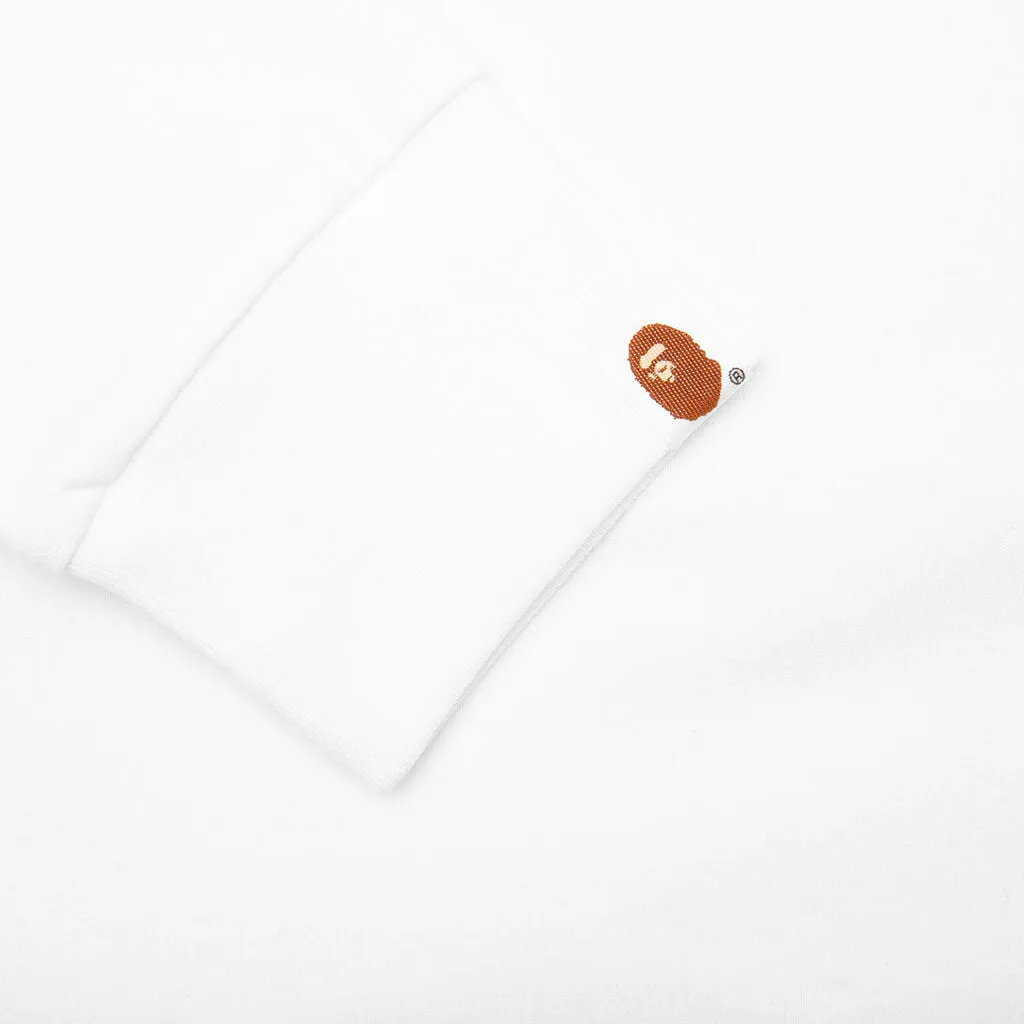 By Bathing Ape L/S Tee - White