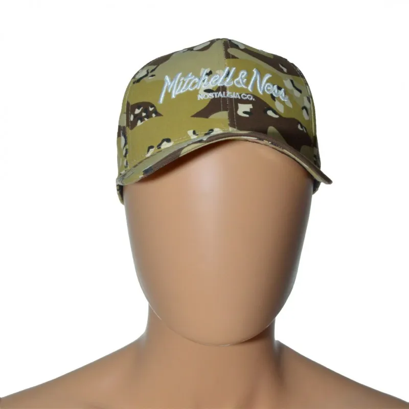 Cap Mitchell & Ness Pinscript Gas028 - Desert Camo