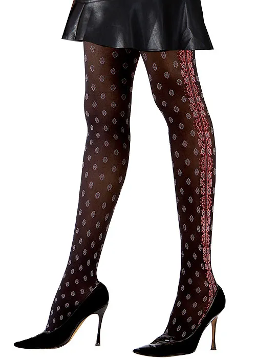 Cecilia de Rafael Brocatelle Fashion Tights ()