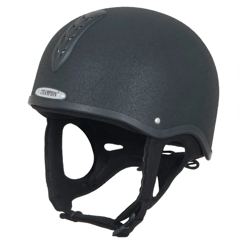 Champion X-Air Plus Junior Riding Skull Hat - Black