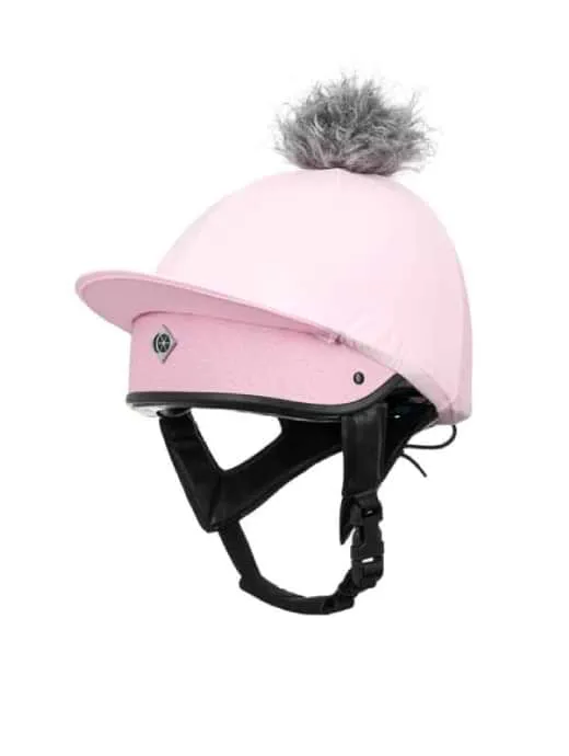 Charles Owen Harlow JS1 Pro Riding Hat Pastel Pink