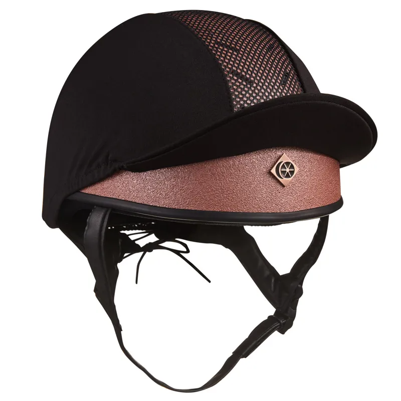 Charles Owen Pro II Plus Skull Riding Hat - Rose Gold