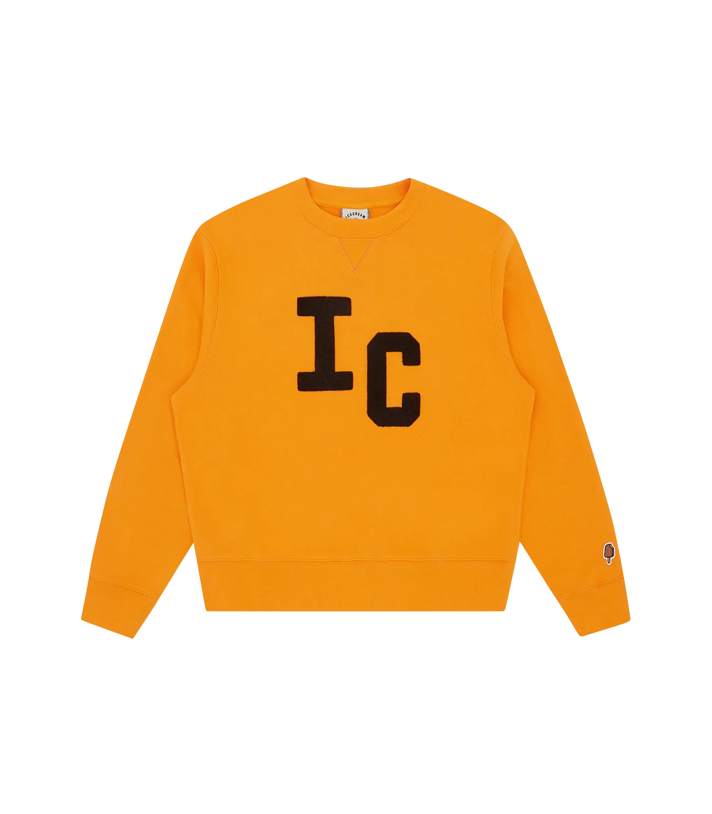 CHENILLE CREWNECK - ORANGE