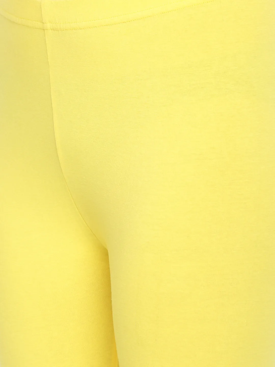 Churidar Leggings-Lemon Yellow