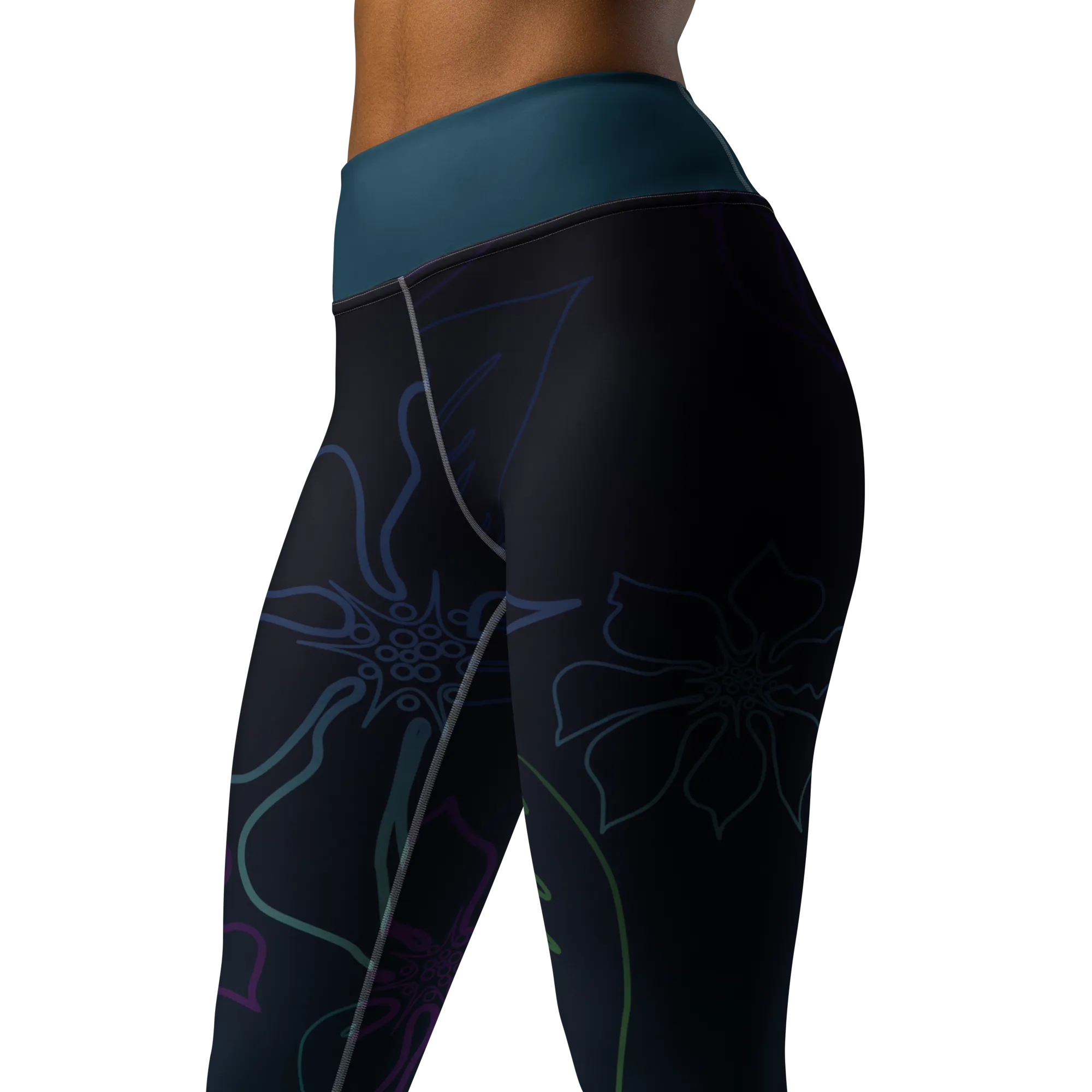 CoastFlex Sport Aloha Full Length Leggings