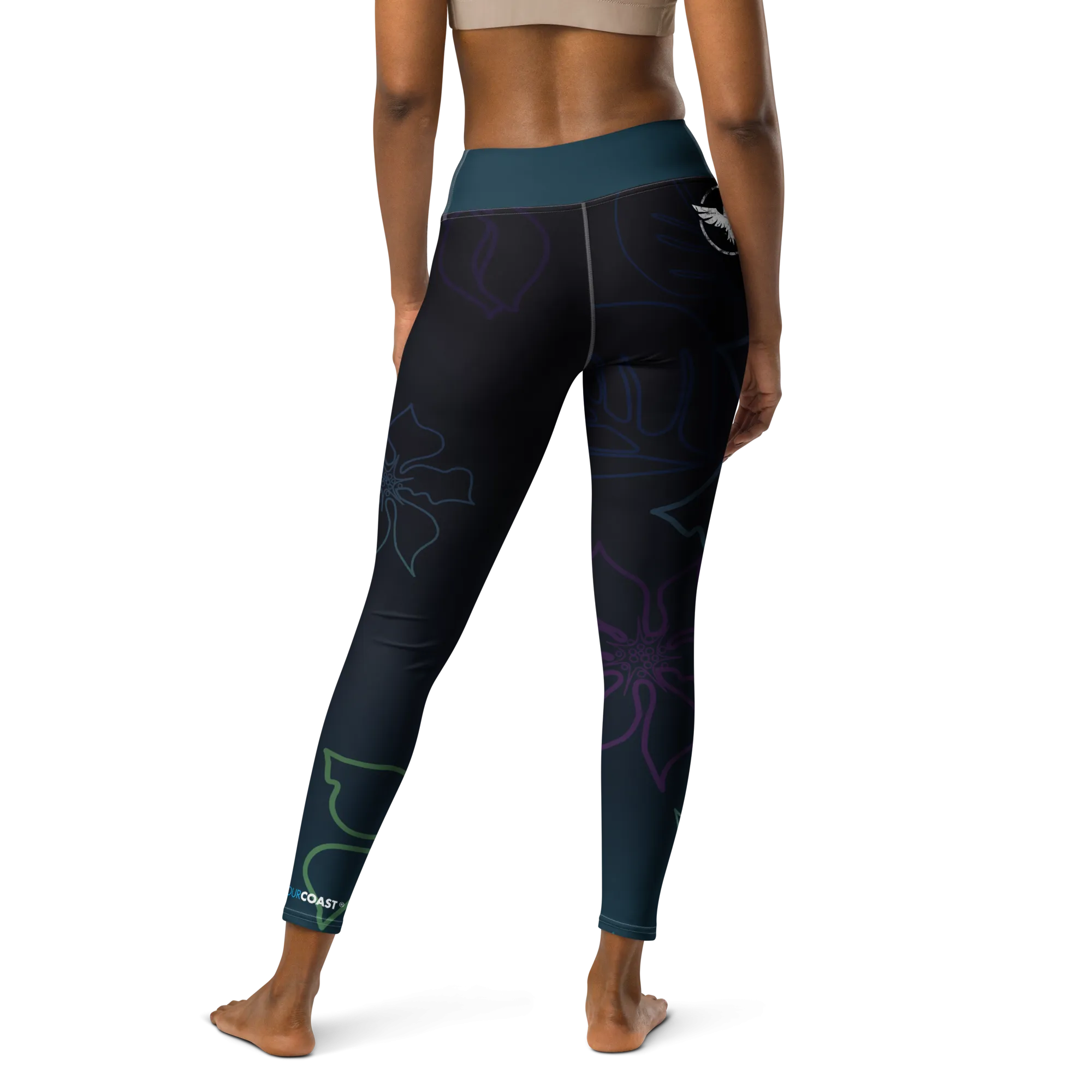 CoastFlex Sport Aloha Full Length Leggings