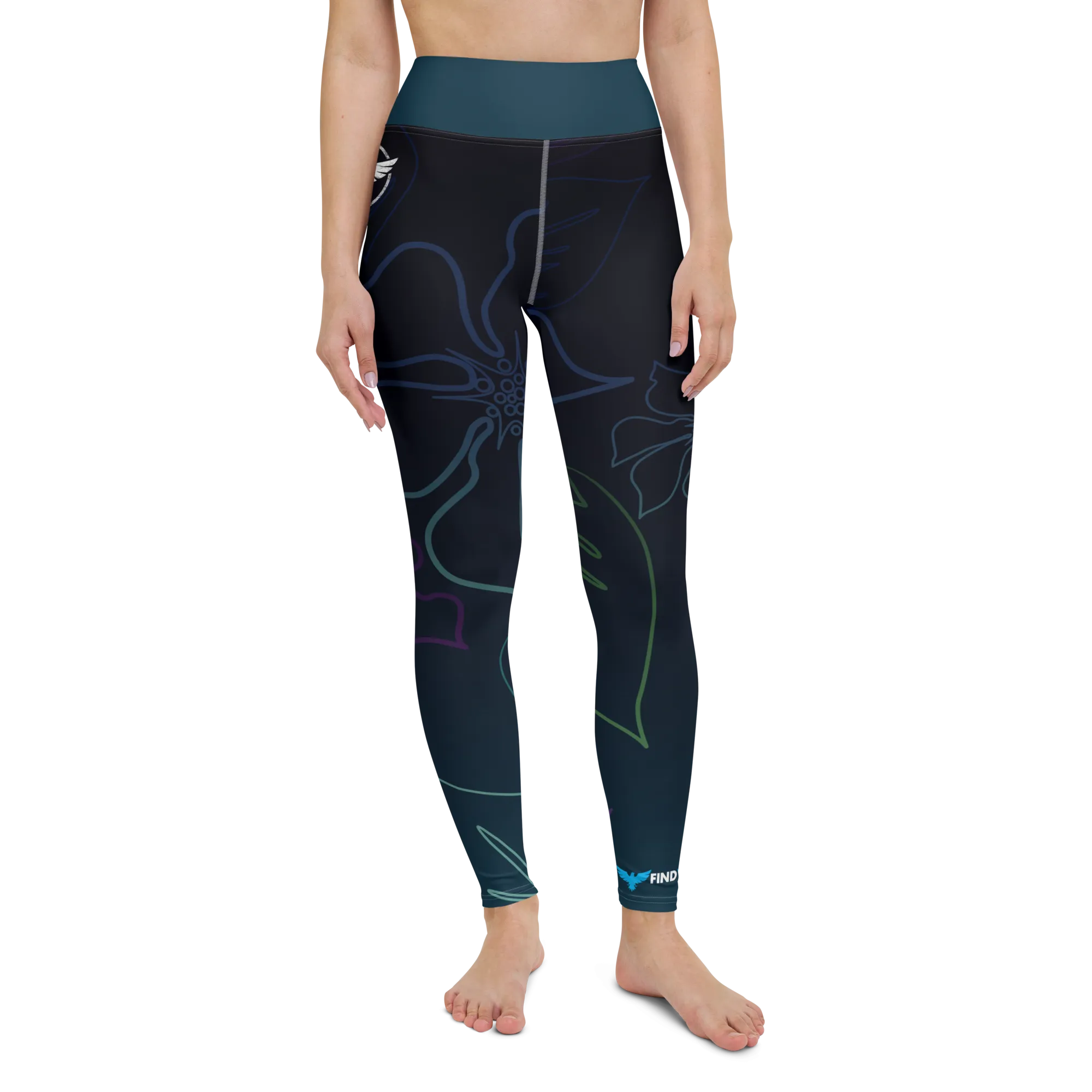 CoastFlex Sport Aloha Full Length Leggings