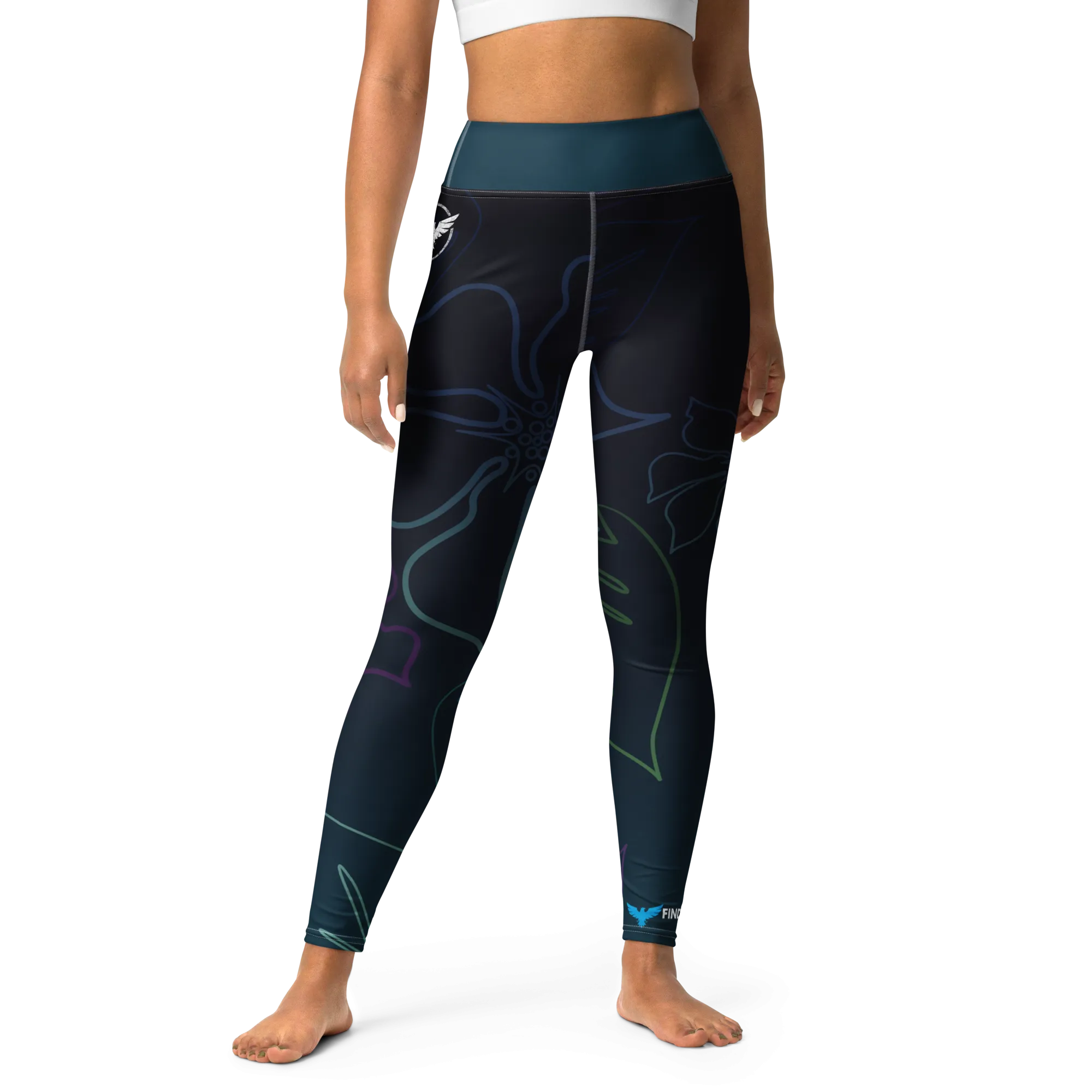 CoastFlex Sport Aloha Full Length Leggings