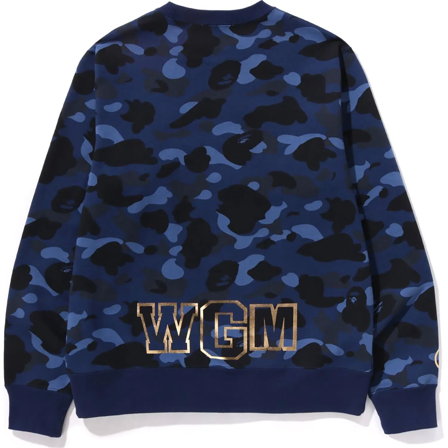 COLOR CAMO SHARK CREWNECK MENS