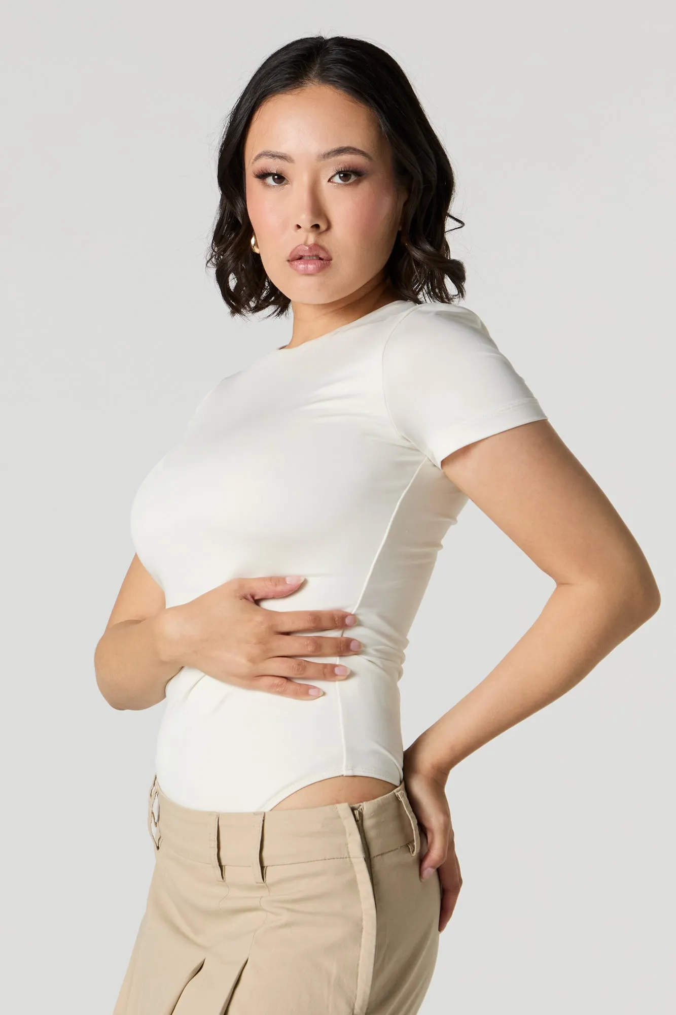 Contour Crewneck Short Sleeve Bodysuit