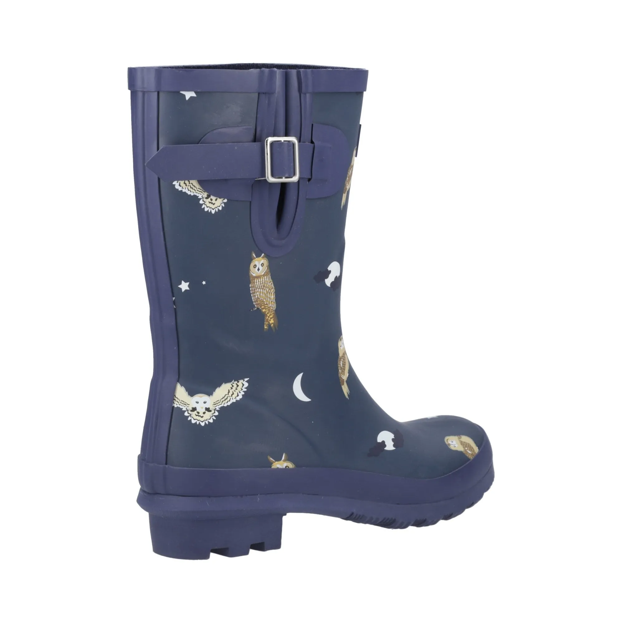 Cotswold Woodland Mid Womens Wellingtons - Owls