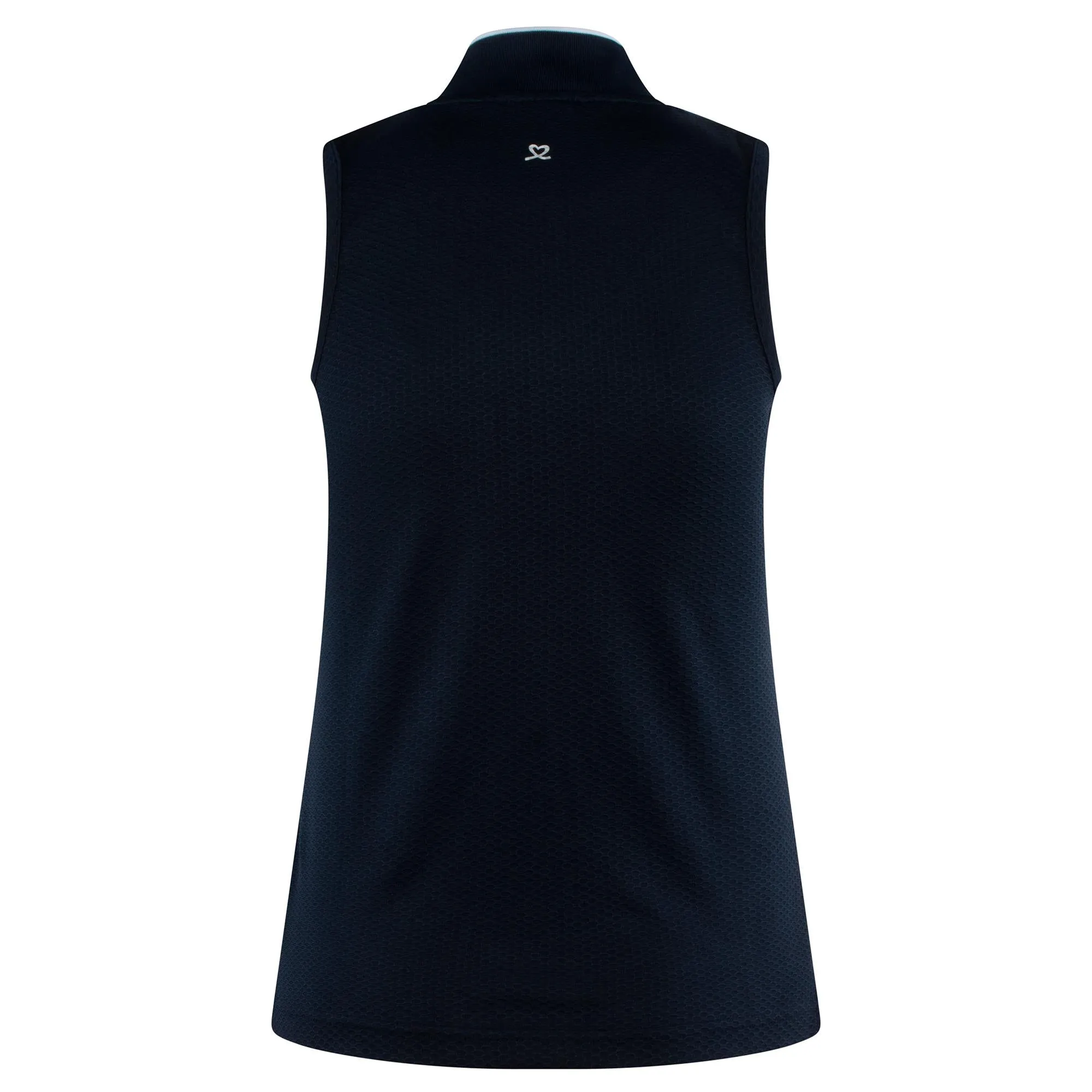 Daily Sports Menton Ladies Sleeveless  Polo Shirt Navy