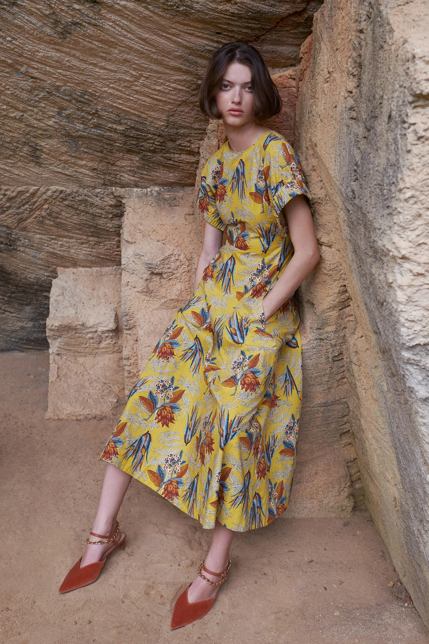 Devon Dress - Marigold