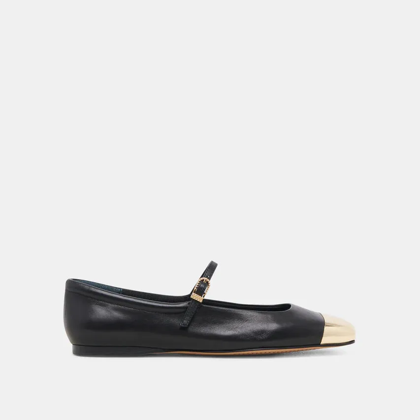 DOLCE VITA Reyes Toe Cap Ballet Flats