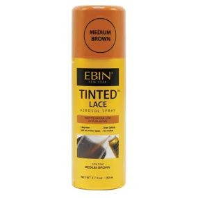 EBIN NEW YORK Spray aérosol pour dentelle teintée (Medium Brown)